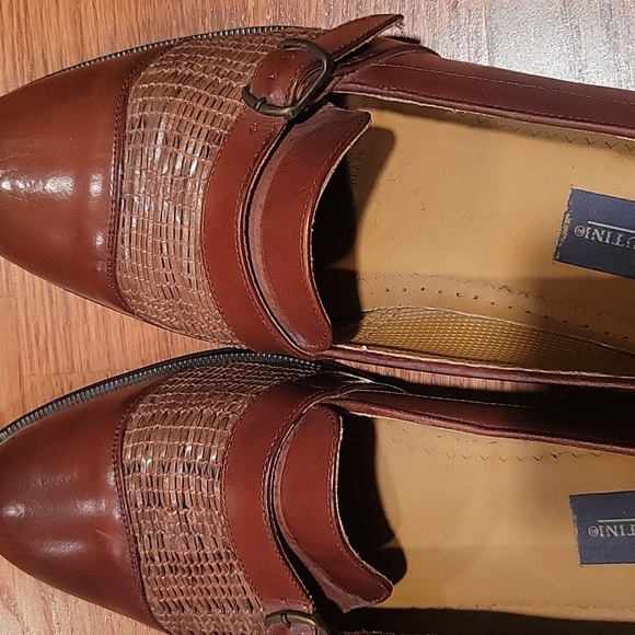 Giorgio Brutini Men's Brown Leather Shoes..size 11D - Picture 6 of 6
